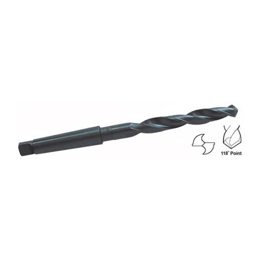 HSS TAPER SHANK ROLLED FORGED BLACK FINISH